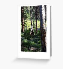 Tarjeta de felicitación Árbol hueco