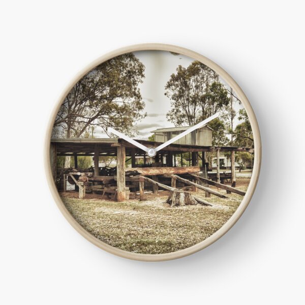 Bullock Wagon Shed Clock