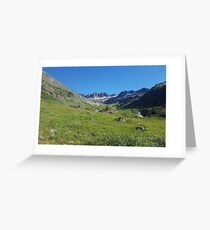 Tarjeta de felicitación Cuenca americana