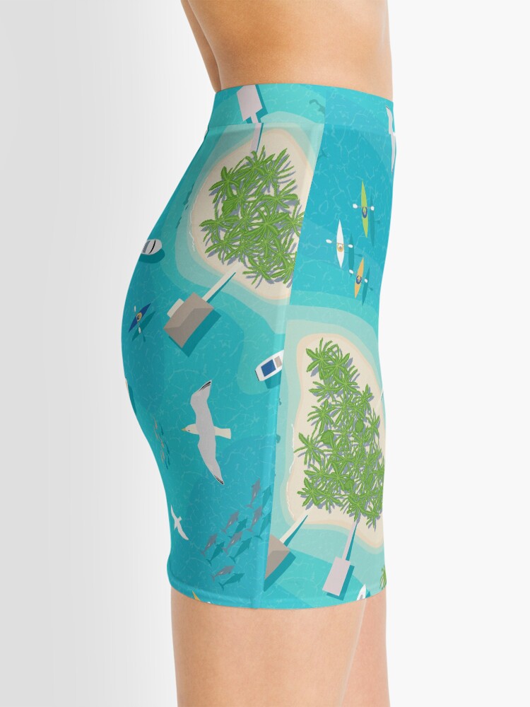 Alternate view of Flight Over Paradise Mini Skirt