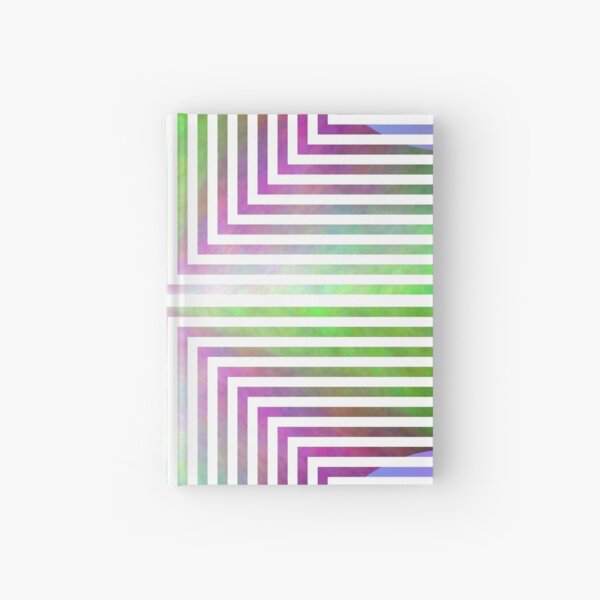 #Pattern, #design, #abstract, #art, illustration, square, illusion, paper, decoration Hardcover Journal