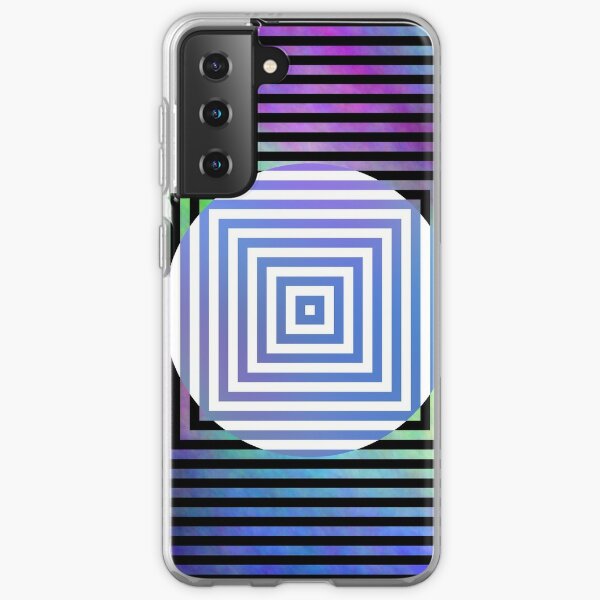 #Illusion, #pattern, #vortex, #hypnosis, abstract, design, twist, art, illustration, psychedelic Samsung Galaxy Soft Case