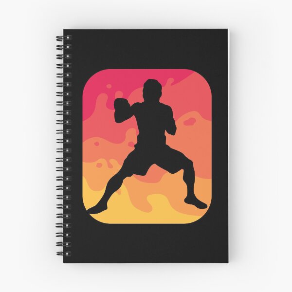 Item preview, Boxer silhouette, gift boxing martial arts designed and sold by tonstan.
