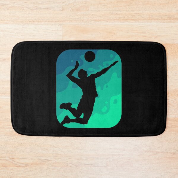 Item preview, Volleyball silhouette, gift serve sport designed and sold by tonstan.