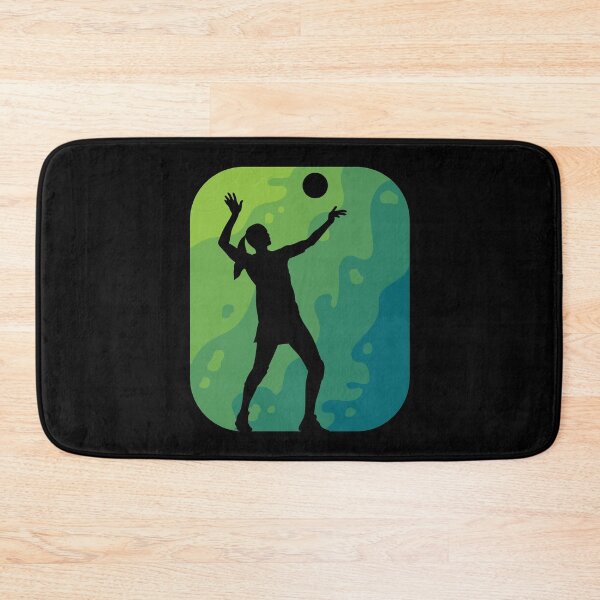 Item preview, Volleyball silhouette, gift serve sport designed and sold by tonstan.
