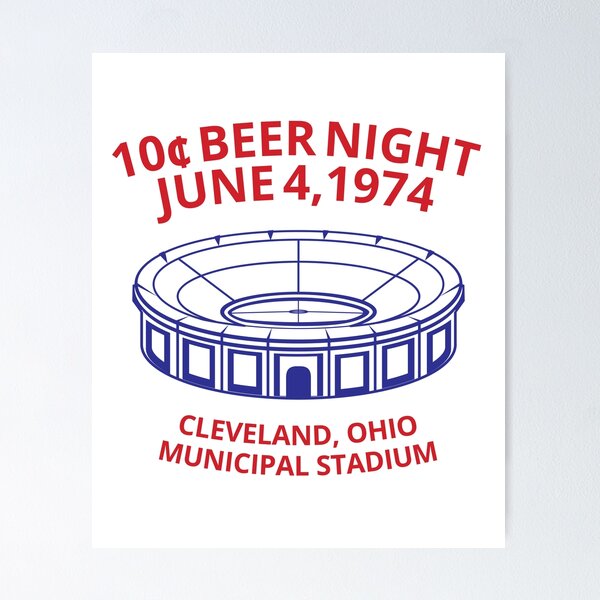 Item preview, Cleveland Baseball 10 Cent Beer Night Souvenir designed and sold by The Junto Shop.