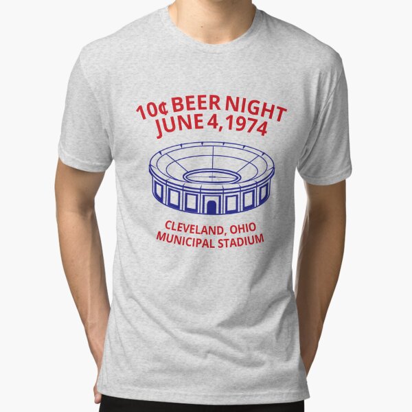 10 cent beer night june 4 1974 shirt, hoodie, sweater and v-neck t