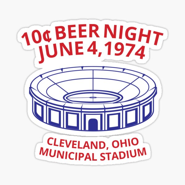 Cleveland Baseball 10 Cent Beer Night Souvenir Svg Cutting Files