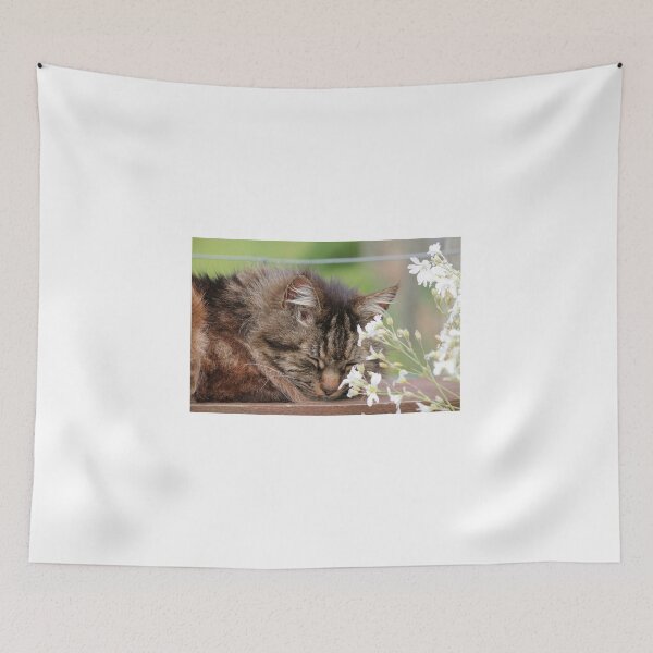 Item preview, Cat & Flower  designed and sold by AnthonyThomas.