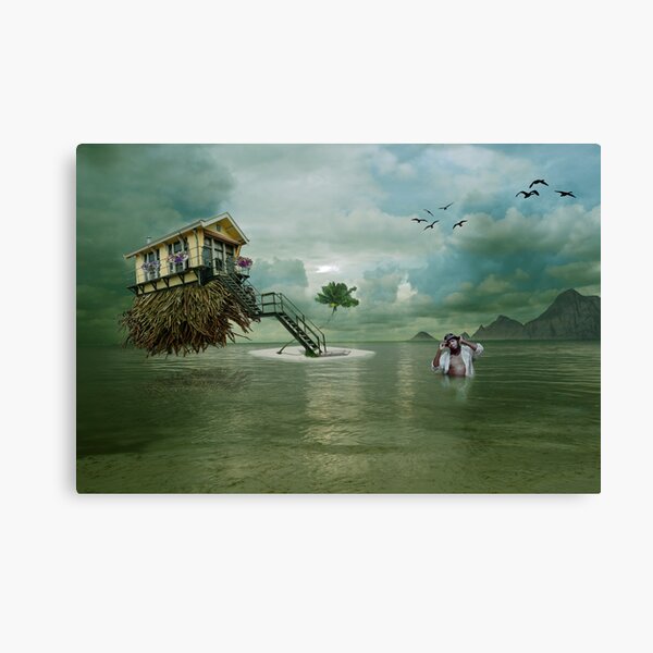 Beachhouse Canvas Print