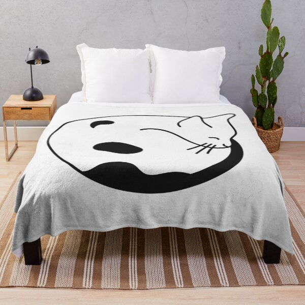 Item preview, Minimal Cat Ball Art Print designed and sold by omgcatz.