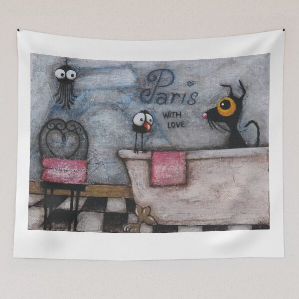 Item preview, Paris with Love designed and sold by StressieCat.
