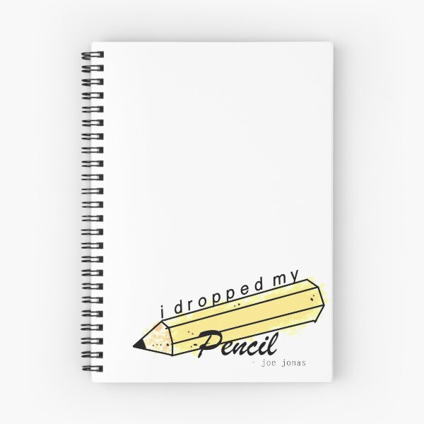 Item preview, Joe Jonas "I dropped my pencil" designed and sold by Marissa Caputo.