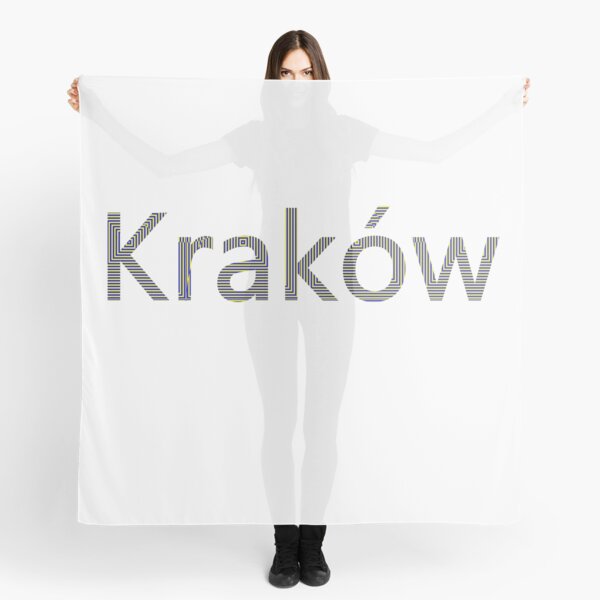 Kraków (Cracow, Krakow), Southern Poland City, Leading Center of Polish Academic, Economic, Cultural and Artistic Life Scarf