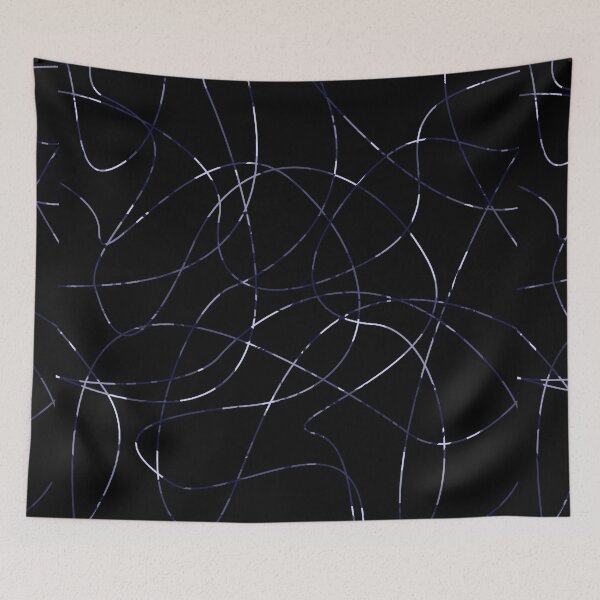 Item preview, Abstract Threads, Blue-Gray Dapple designed and sold by StephOBrien.