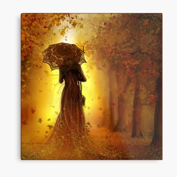 be my autumn || Metal Print