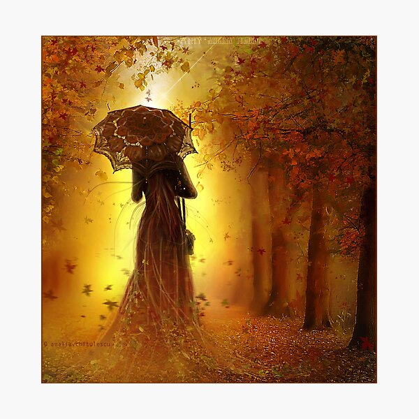 be my autumn || Photographic Print