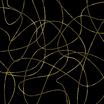 Artwork thumbnail, Abstract Threads, Gold Dapple by StephOBrien