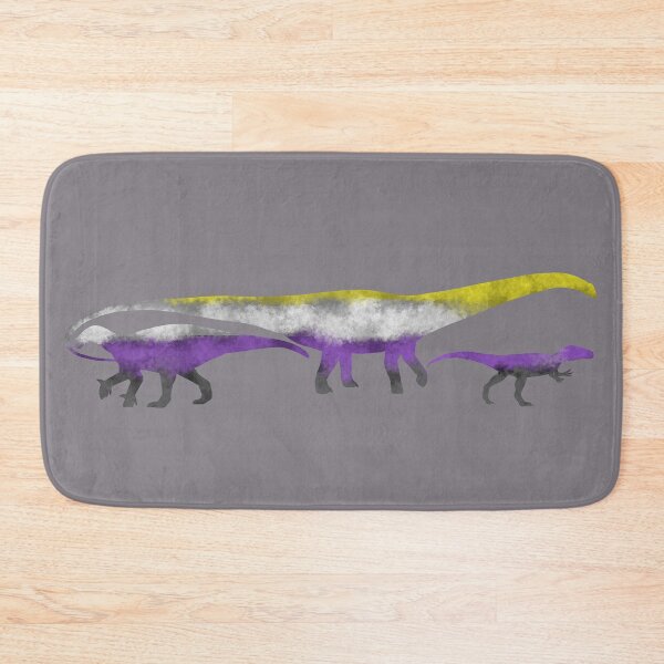 Item preview, Nonbinary Pride Dinosaurs designed and sold by Mina-Richards.