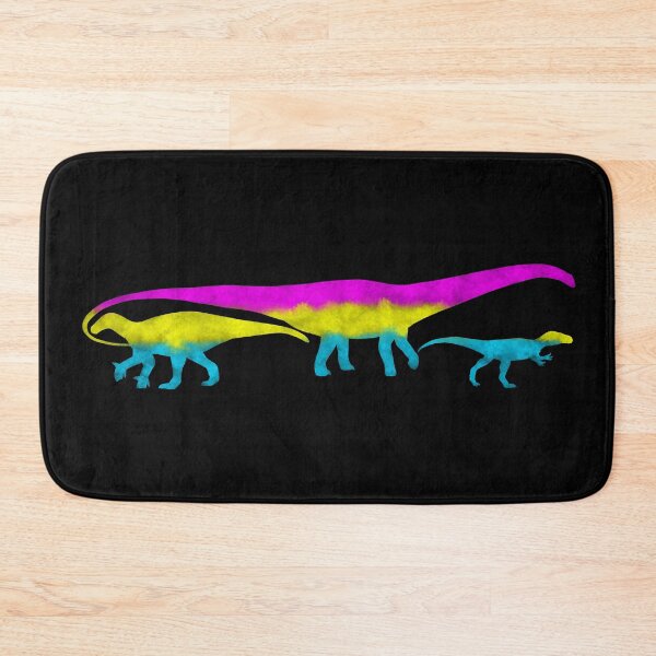Item preview, Pansexual Pride Dinosaurs designed and sold by Mina-Richards.