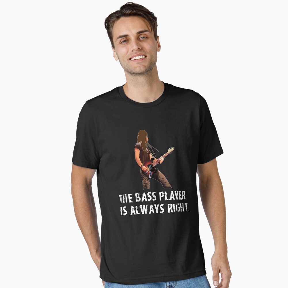 Funny Bass Player Shirt - The Bass Player Is Always Right - Funny Bassist Gift - Funny Gift For Bass Player - Bass Player Gift  Postcard