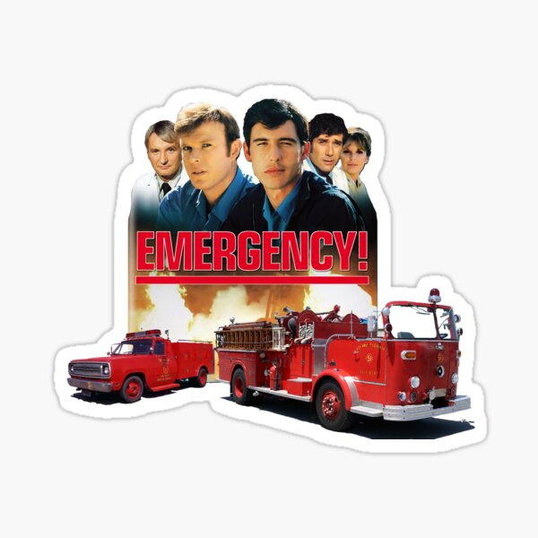 Vista previa del artículo con la obra «Tributo a un drama médico retro vintage de los años 70: ¡EMERGENCIA!», diseñado y vendido por 90snerd.
