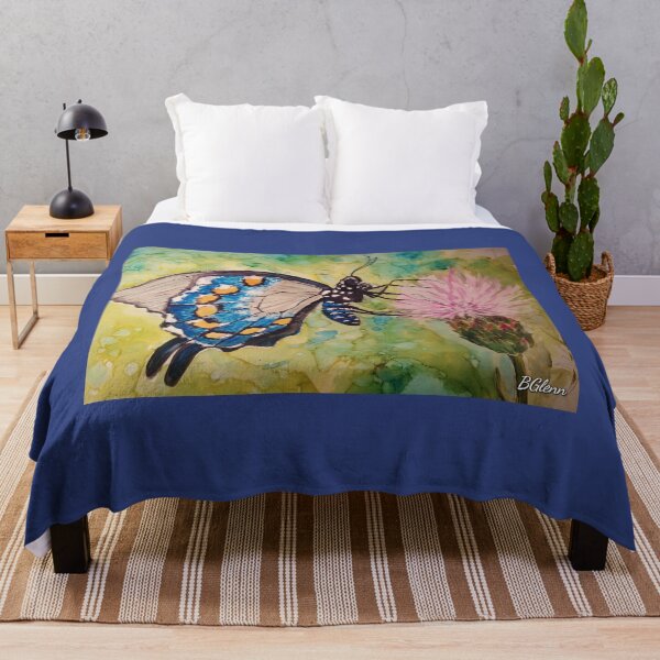 Item preview, Swallowtail and Thistle designed and sold by GlennArt.