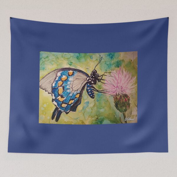 Item preview, Swallowtail and Thistle designed and sold by GlennArt.