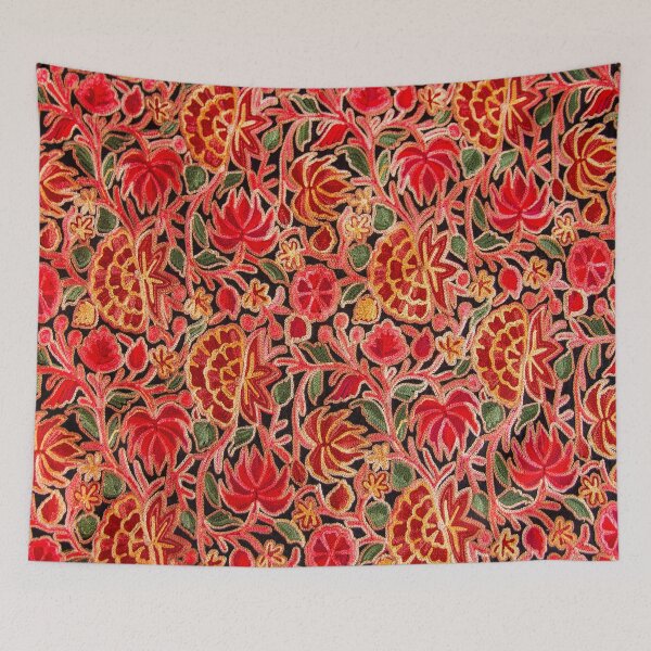 Item preview, Gypsy Boho Floral Kashmir Embroidery designed and sold by darkydoors.