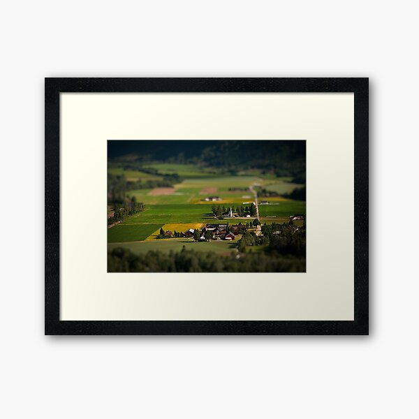 SmallVille Framed Art Print