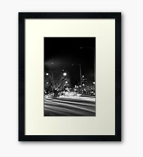 Melbourne - "Streetscape" #4 Framed Print
