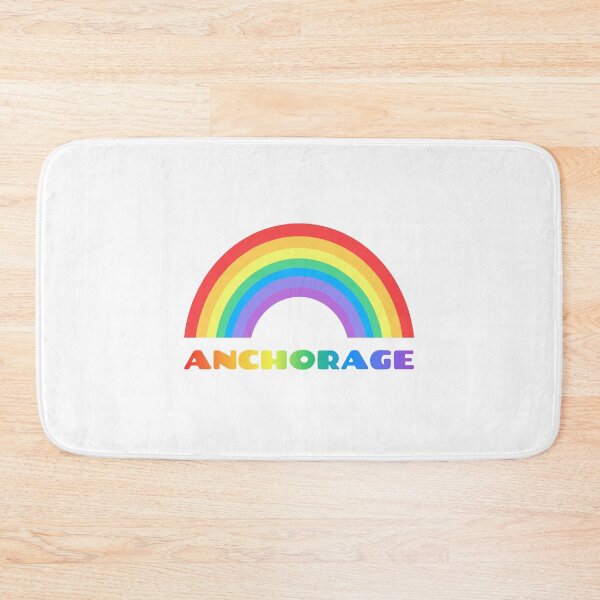 Item preview, Anchorage LGTB Pride Rainbow designed and sold by NellexDesign.