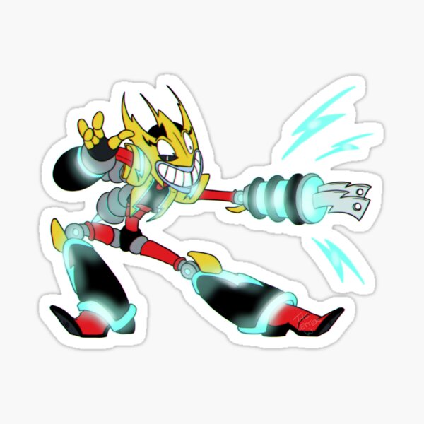 Item preview, Toony Elec Man (Fully Charged) designed and sold by the-letter-w.