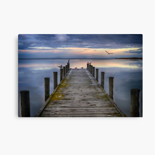 Jetty, Milang Canvas Print