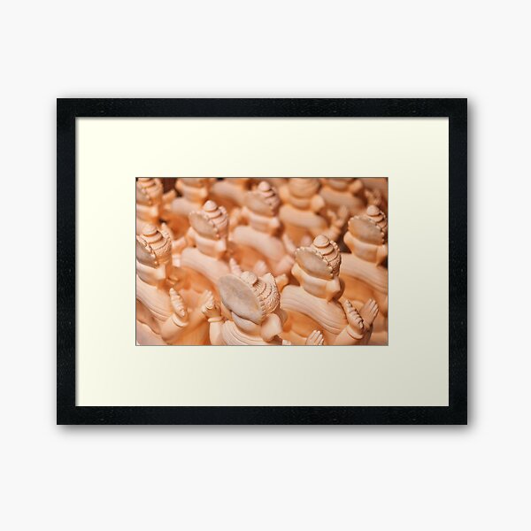 Moods of Lord Ganesh & the making of idols #5 Framed Art Print