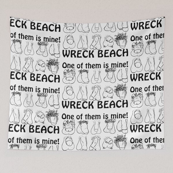 Item preview, One of them - WRECK BEACH_v1  designed and sold by iveno.