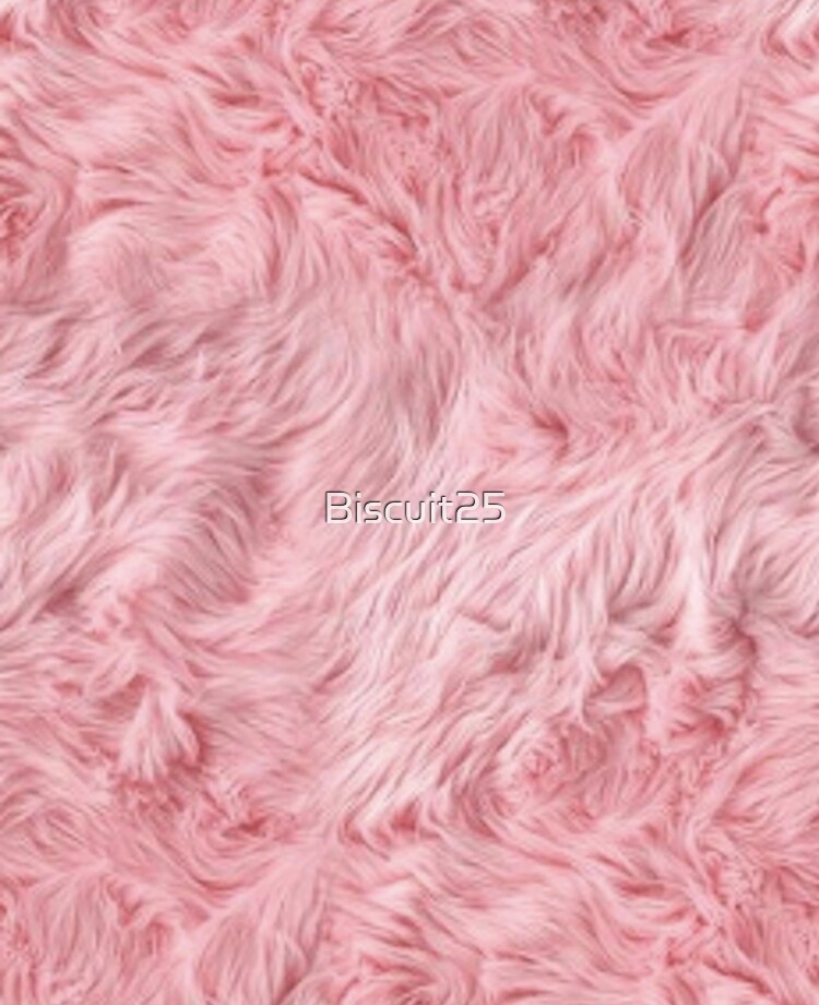 pink fluffy fur | iPad Case & Skin