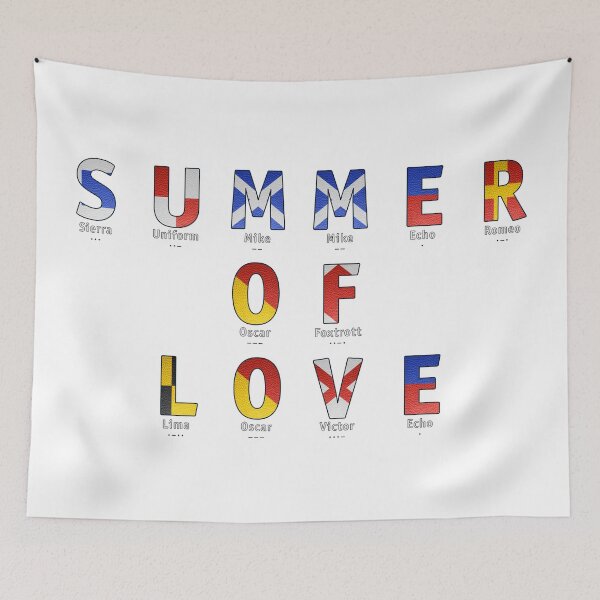 Item preview, Summer of Love + Morse Code - Leather designed and sold by Art-Frankenberg.