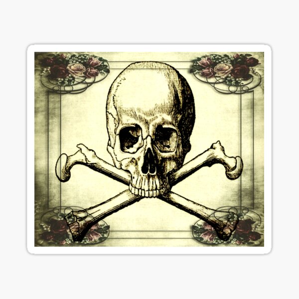 Item preview, Steampunk Goth | Victorian Skull and Crossbones  designed and sold by Gascondi.