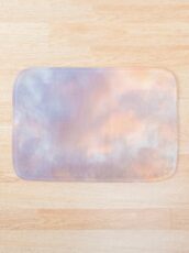 Pink sky Bath Mat