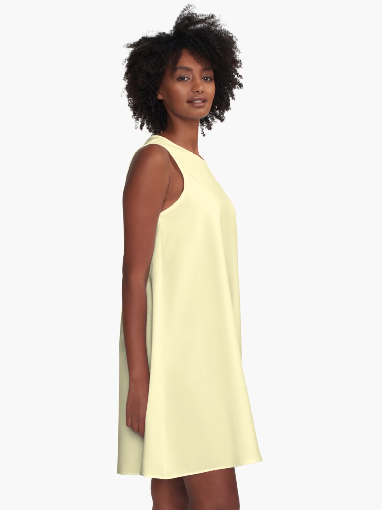 pale lemon dress