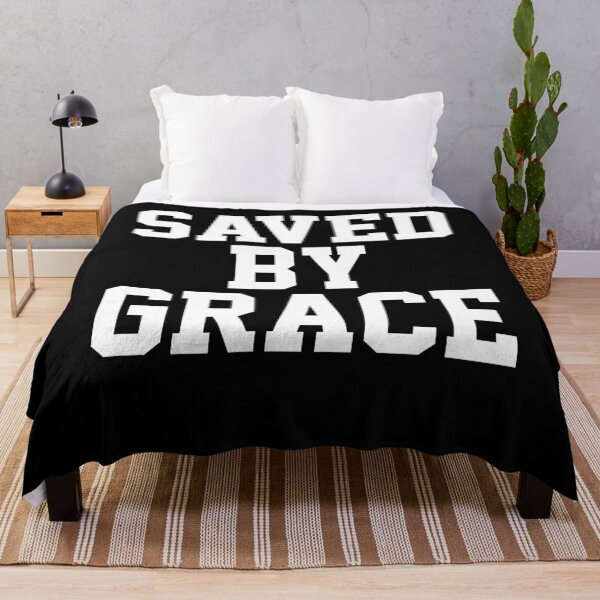 Item preview, Saved By Grace, Christian Quote, Saying, Bible Verse designed and sold by ChristianLife.
