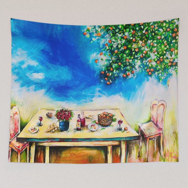 Item preview, Under The Orange Tree designed and sold by MarianneTowArt.