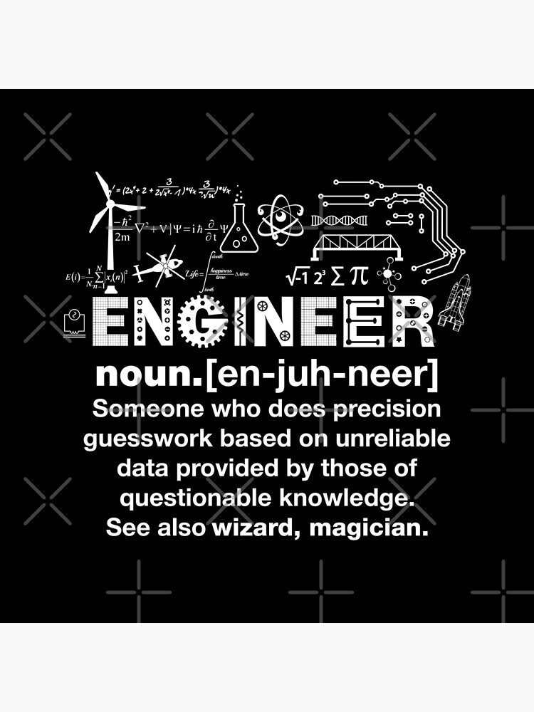 Engineer Humor Definition by lolotees