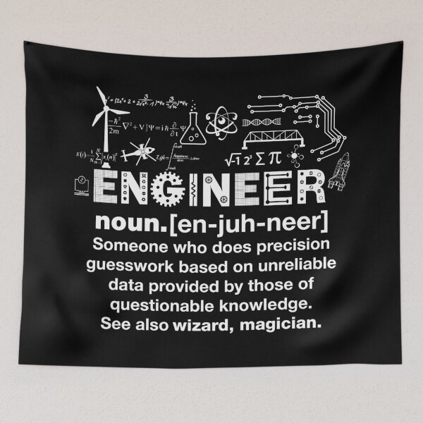 Item preview, Engineer Humor Definition designed and sold by lolotees.