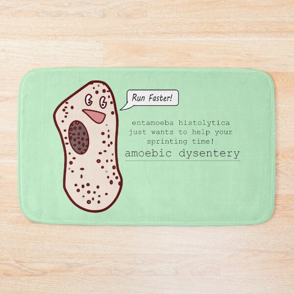 Item preview, Amoebic dysentery, run faster! designed and sold by Wendy Steinberg Artist.