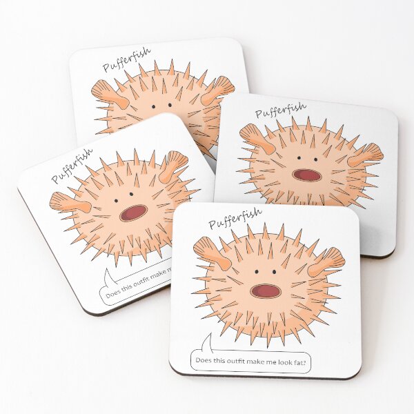 Item preview, Pufferfish: Do I look fat in this outfit? designed and sold by Wendy Steinberg Artist.