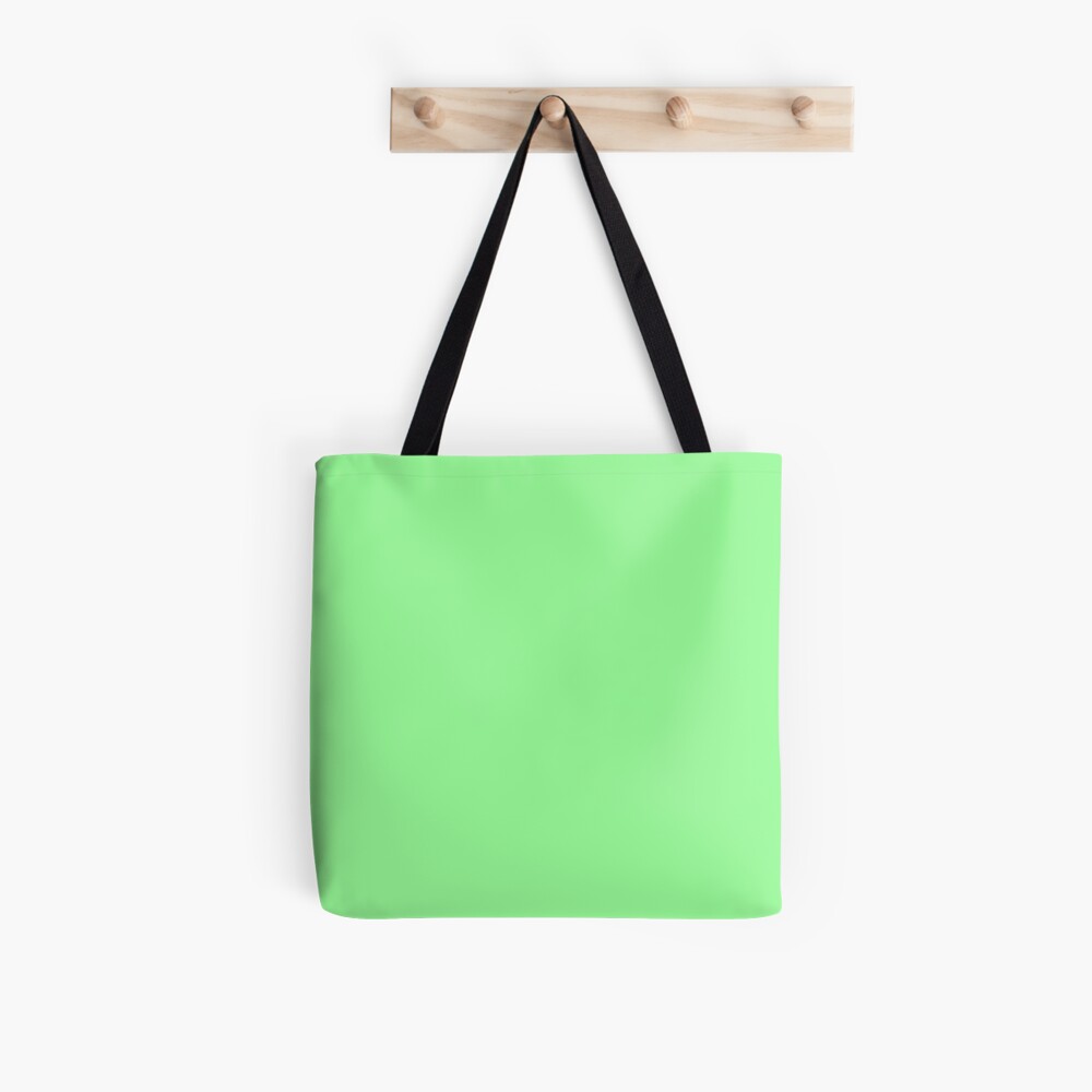 Solid Light Mint Green Color  Tote Bag for Sale by Discounted