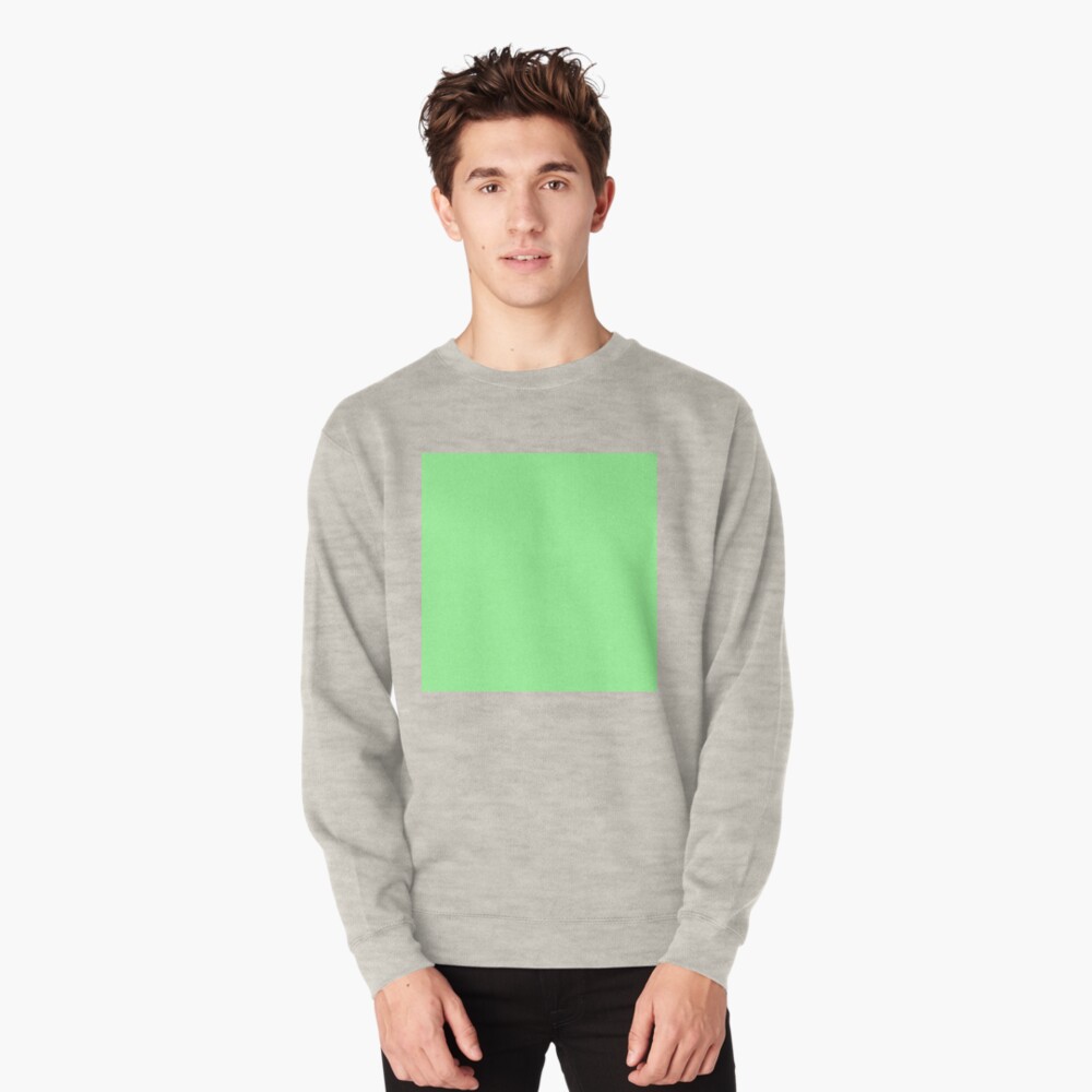 mint colored sweatshirt