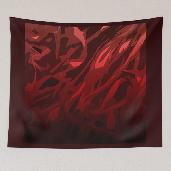 Item preview, Flaxced Crimson by Heartwall Creations designed and sold by Heartwall.
